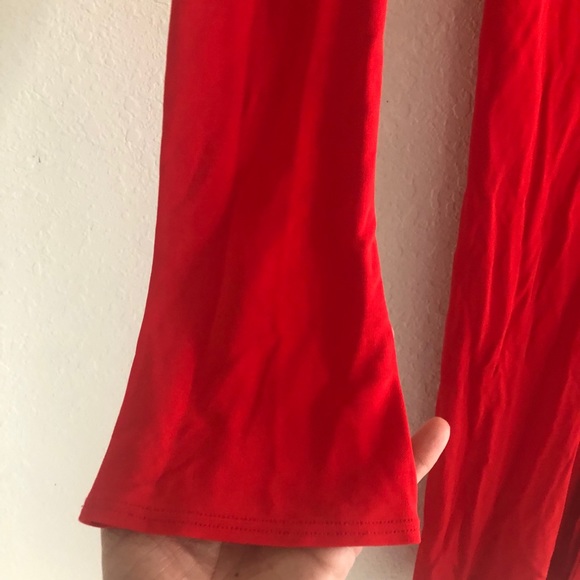 Laundry by Shelli Segal Red Casual Mid Dress Sz 2 - Picture 5 of 9